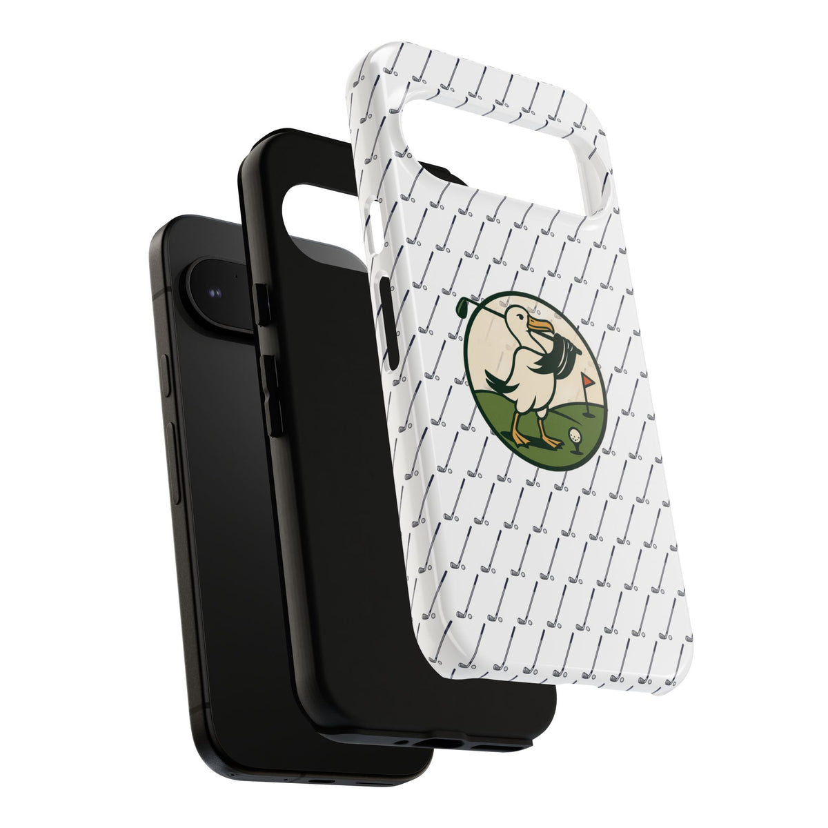 Golf Pelican Phone Case — Vintage Golf Pattern Tough Cases