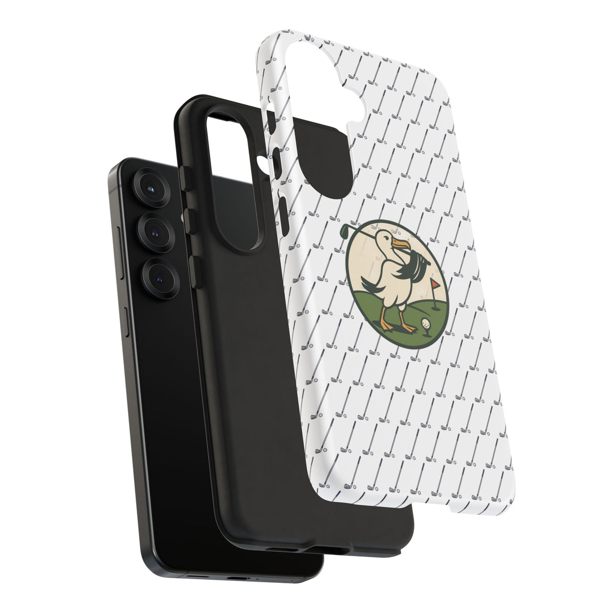 Golf Pelican Phone Case — Vintage Golf Pattern Tough Cases