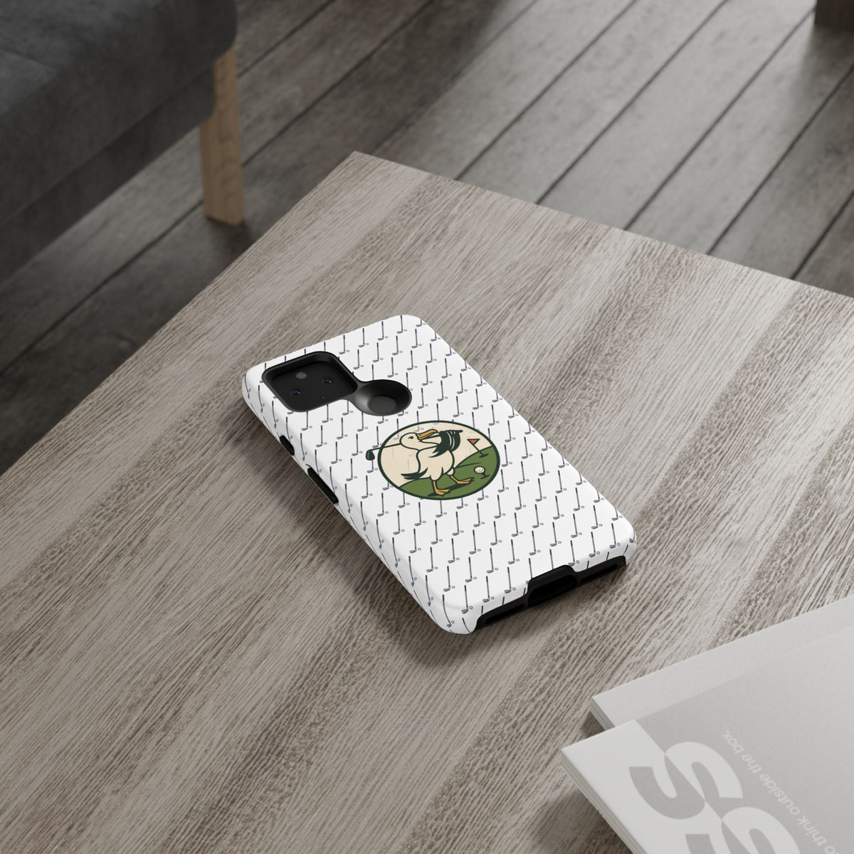Golf Pelican Phone Case — Vintage Golf Pattern Tough Cases