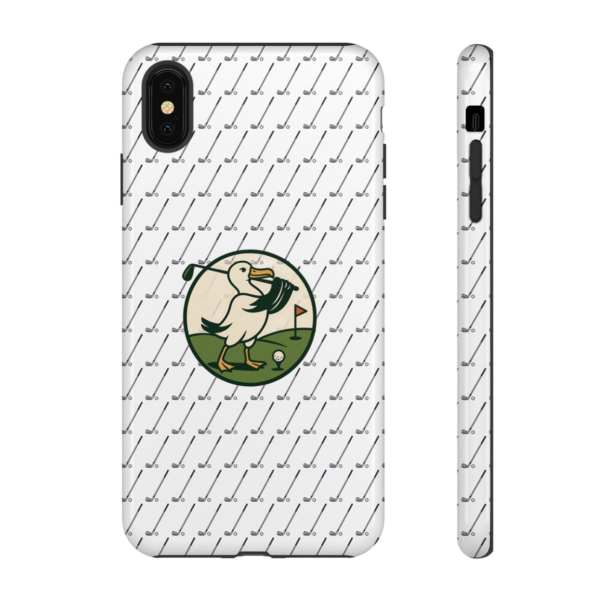 Golf Pelican Phone Case — Vintage Golf Pattern Tough Cases