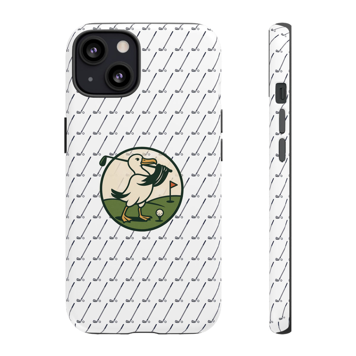 Golf Pelican Phone Case — Vintage Golf Pattern Tough Cases