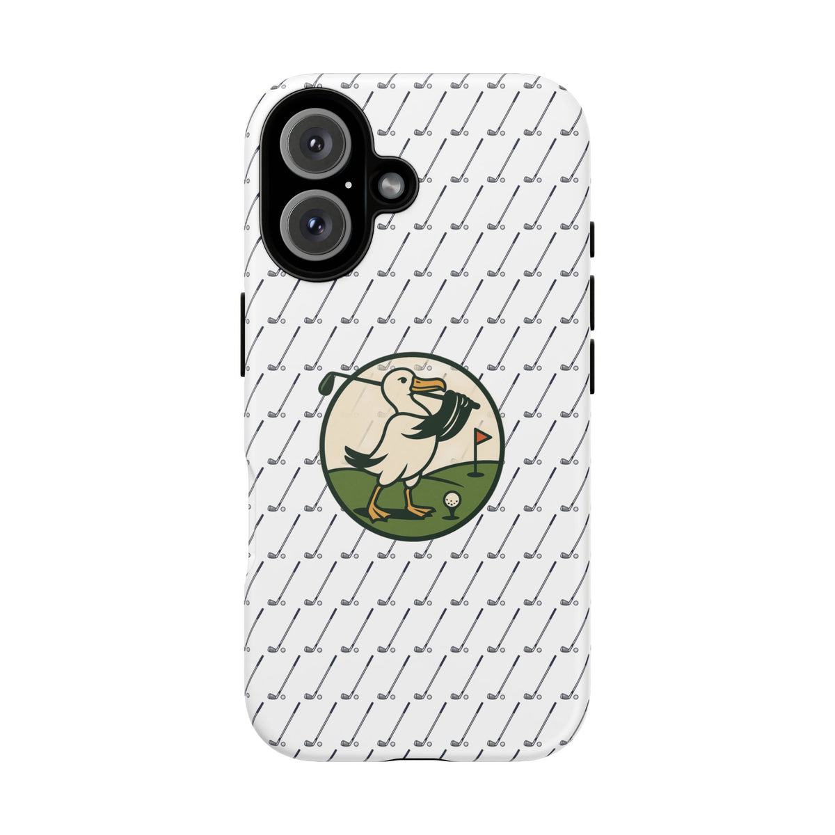Golf Pelican Phone Case — Vintage Golf Pattern Tough Cases
