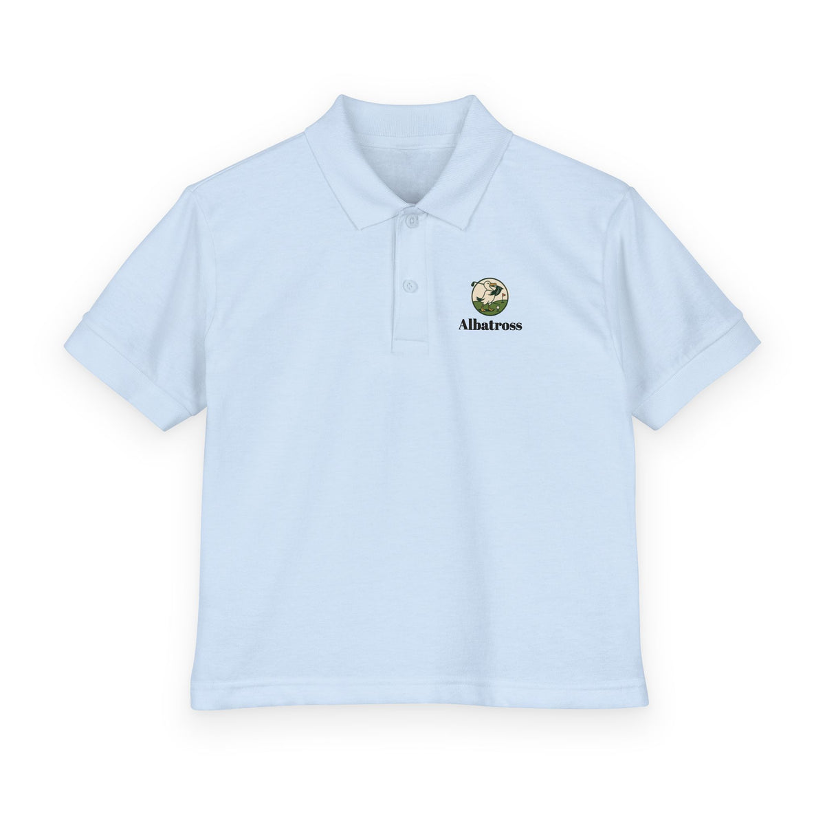 Kids Polo Shirt with Globe & 'Ambassador' Logo – Youth DryBlend® Jersey