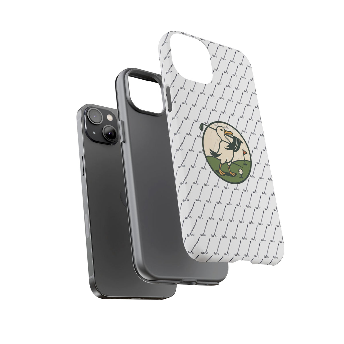Golf Pelican Phone Case — Vintage Golf Pattern Tough Cases