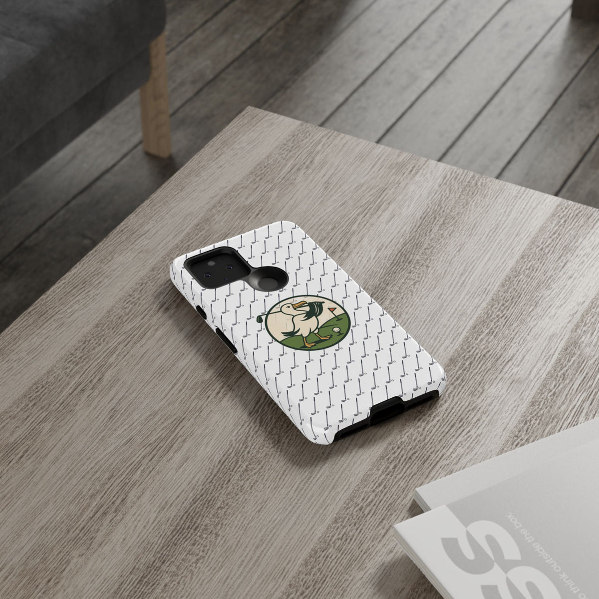 Golf Pelican Phone Case — Vintage Golf Pattern Tough Cases