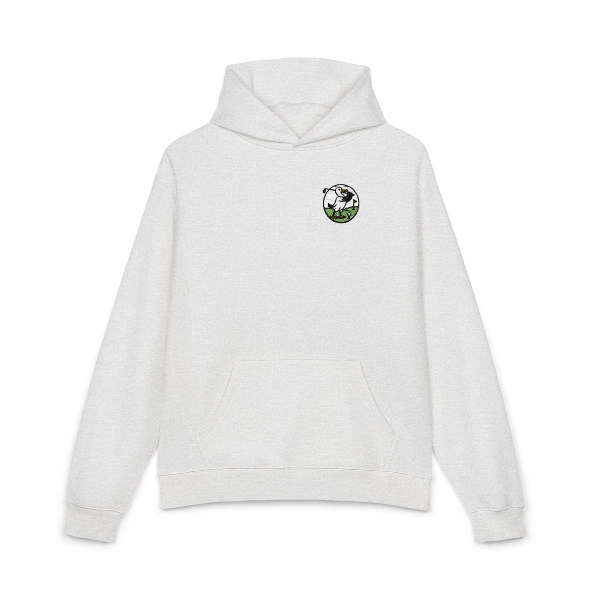 Earth Lover Hoodie — Small Eco Globe Graphic, Sustainable Nature Sweatshirt