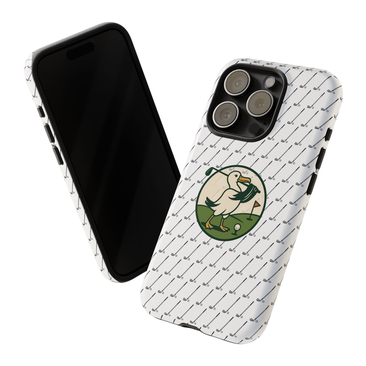 Golf Pelican Phone Case — Vintage Golf Pattern Tough Cases