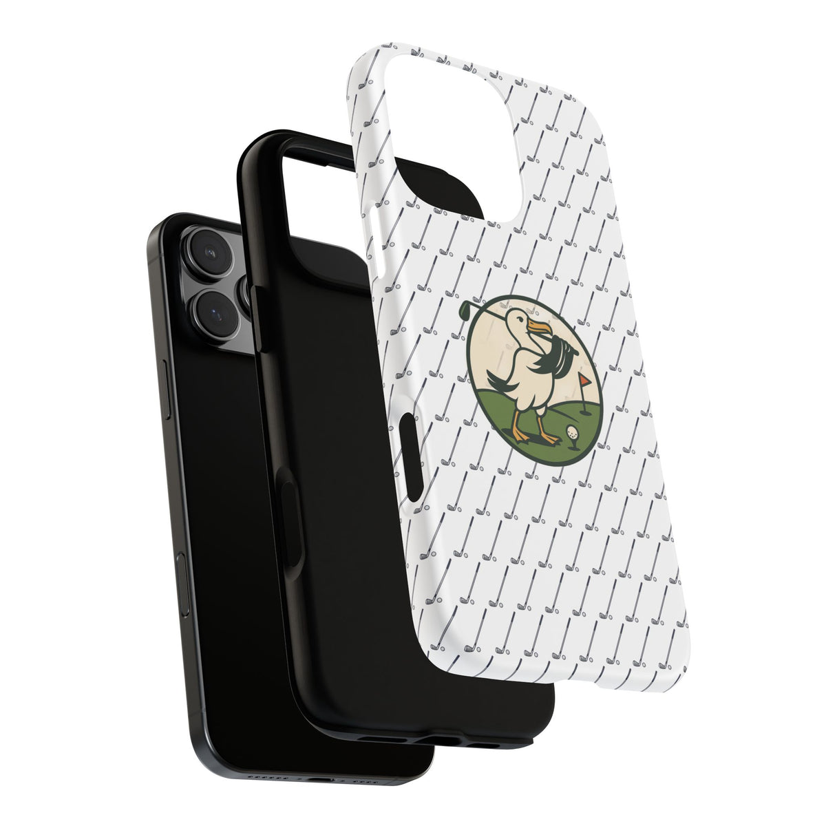 Golf Pelican Phone Case — Vintage Golf Pattern Tough Cases