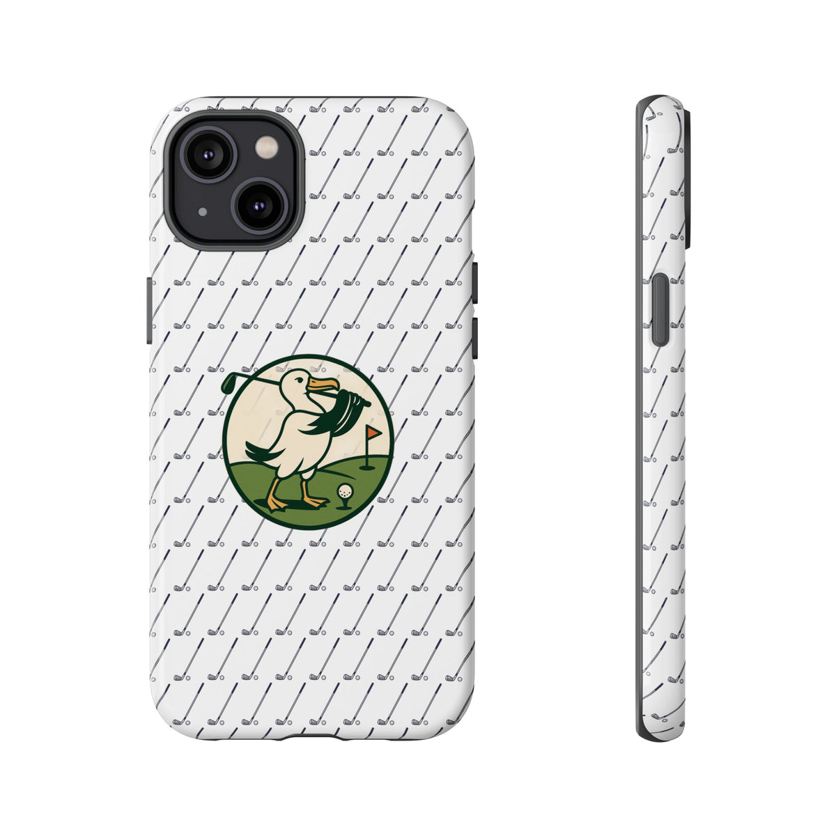 Golf Pelican Phone Case — Vintage Golf Pattern Tough Cases
