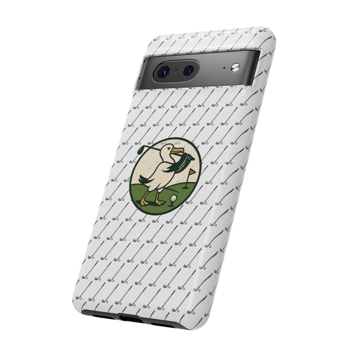Golf Pelican Phone Case — Vintage Golf Pattern Tough Cases