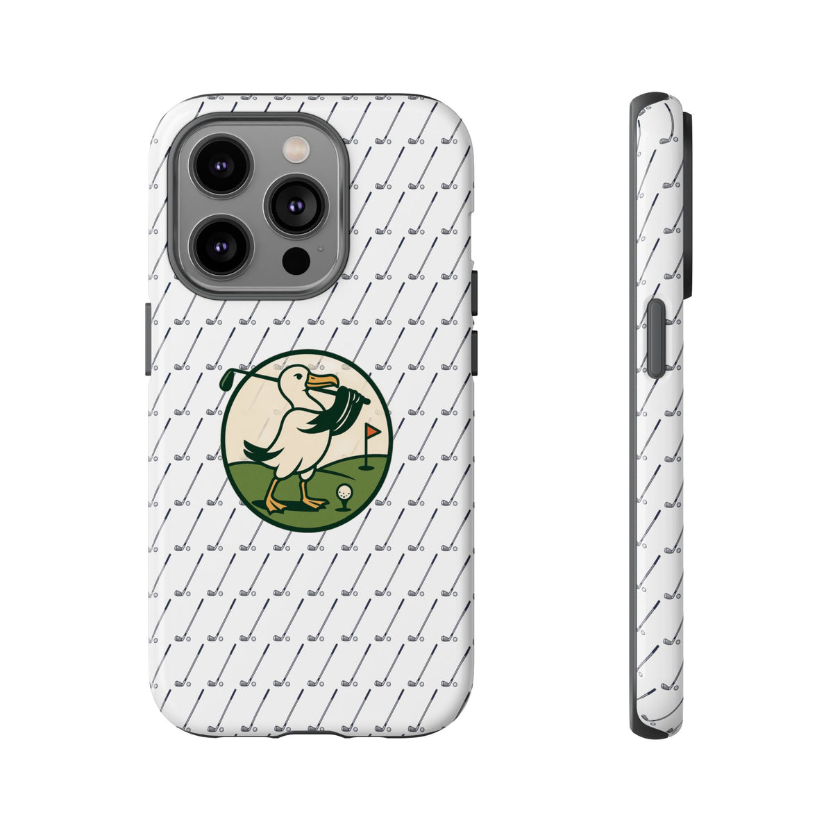 Golf Pelican Phone Case — Vintage Golf Pattern Tough Cases