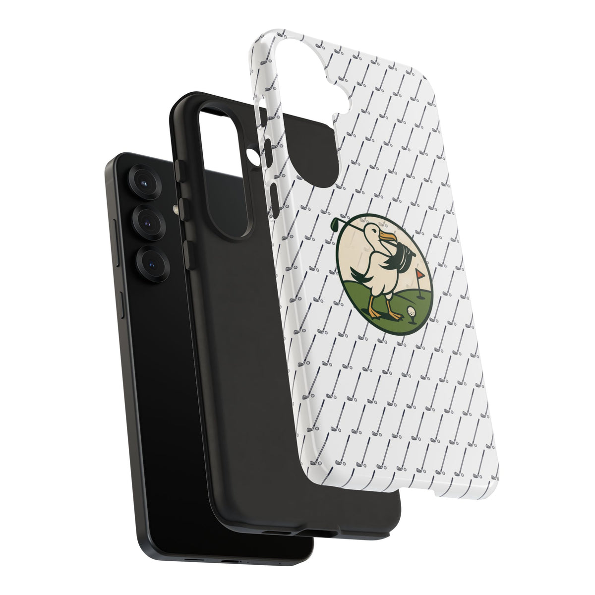Golf Pelican Phone Case — Vintage Golf Pattern Tough Cases