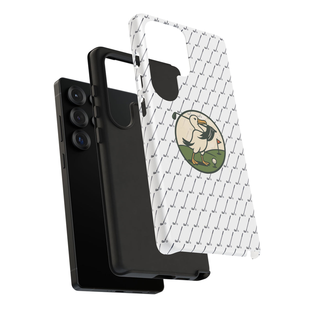Golf Pelican Phone Case — Vintage Golf Pattern Tough Cases