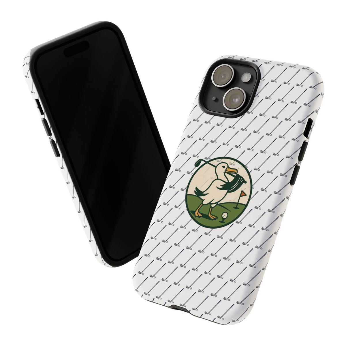 Golf Pelican Phone Case — Vintage Golf Pattern Tough Cases