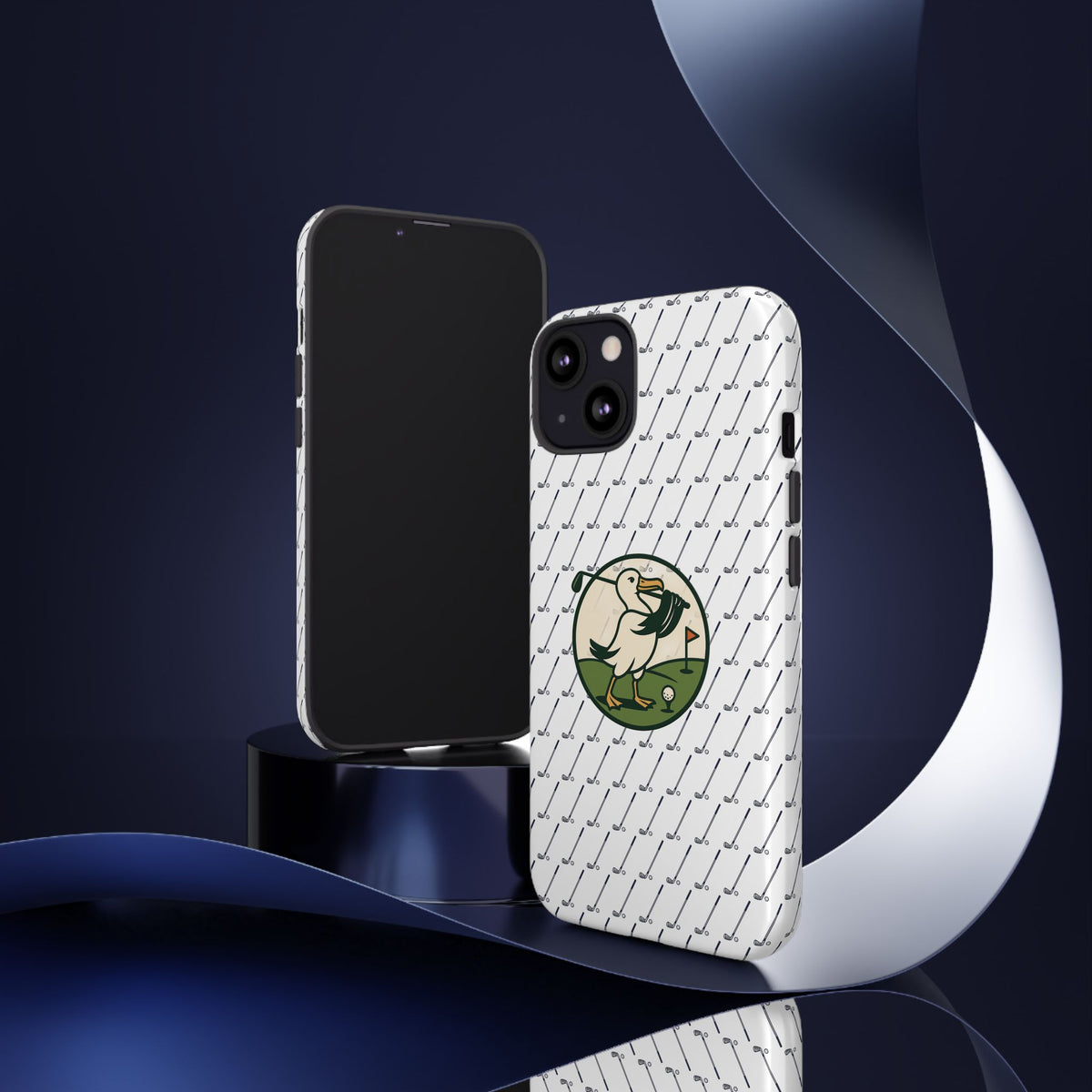 Golf Pelican Phone Case — Vintage Golf Pattern Tough Cases