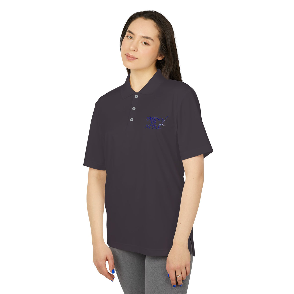 Performance Polo — 'Swing With Style' Golf Polo for Men & Women