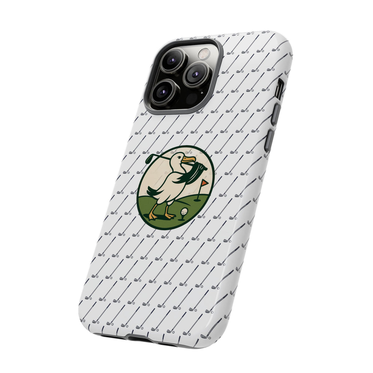 Golf Pelican Phone Case — Vintage Golf Pattern Tough Cases