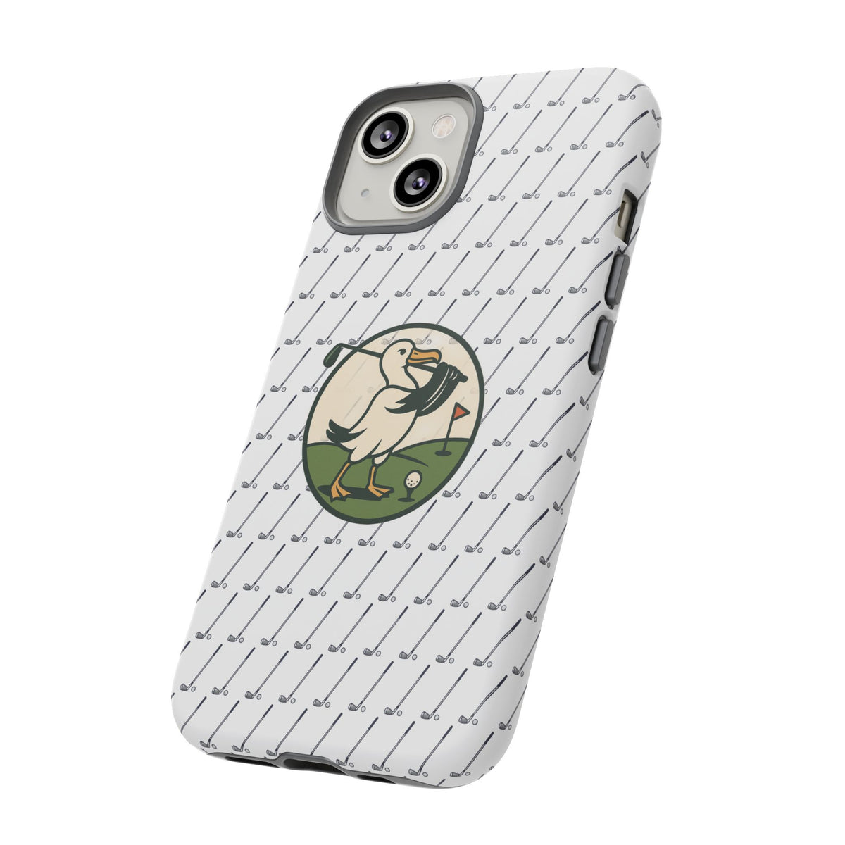 Golf Pelican Phone Case — Vintage Golf Pattern Tough Cases