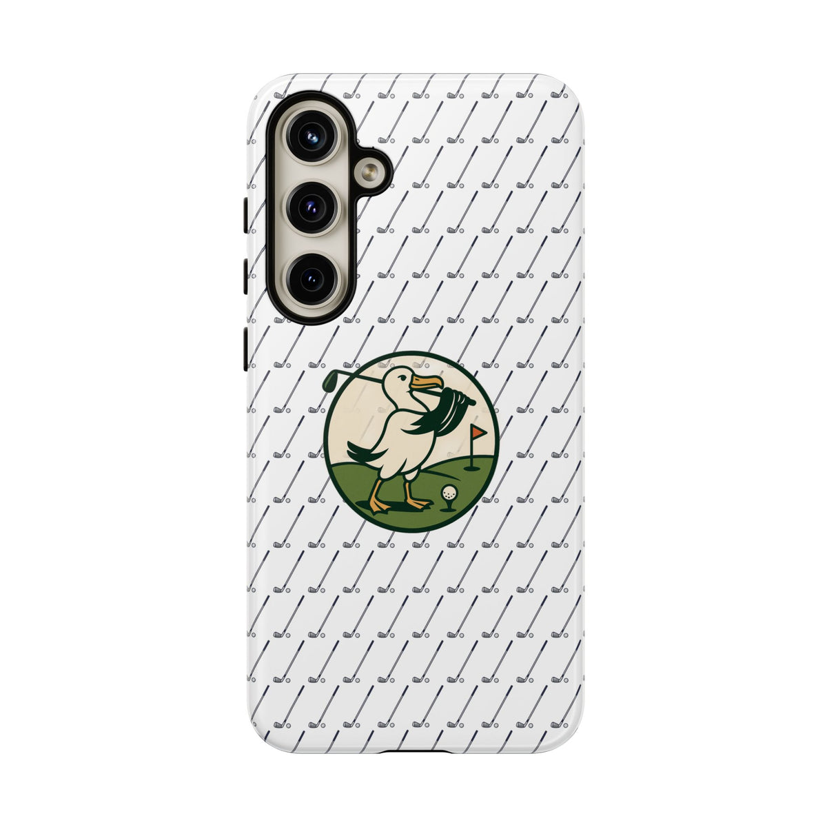 Golf Pelican Phone Case — Vintage Golf Pattern Tough Cases