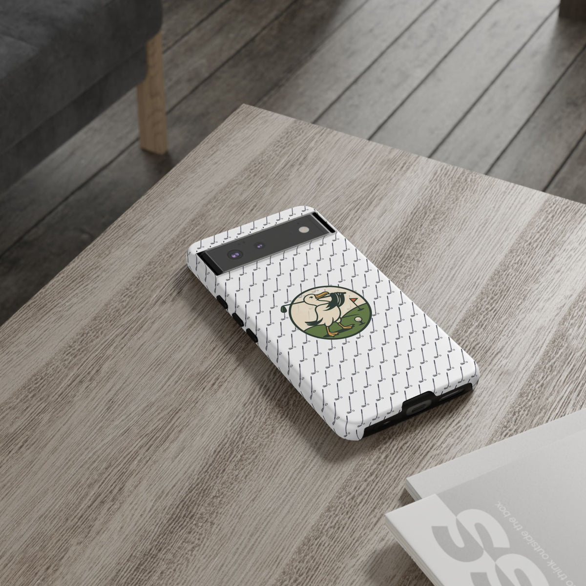 Golf Pelican Phone Case — Vintage Golf Pattern Tough Cases