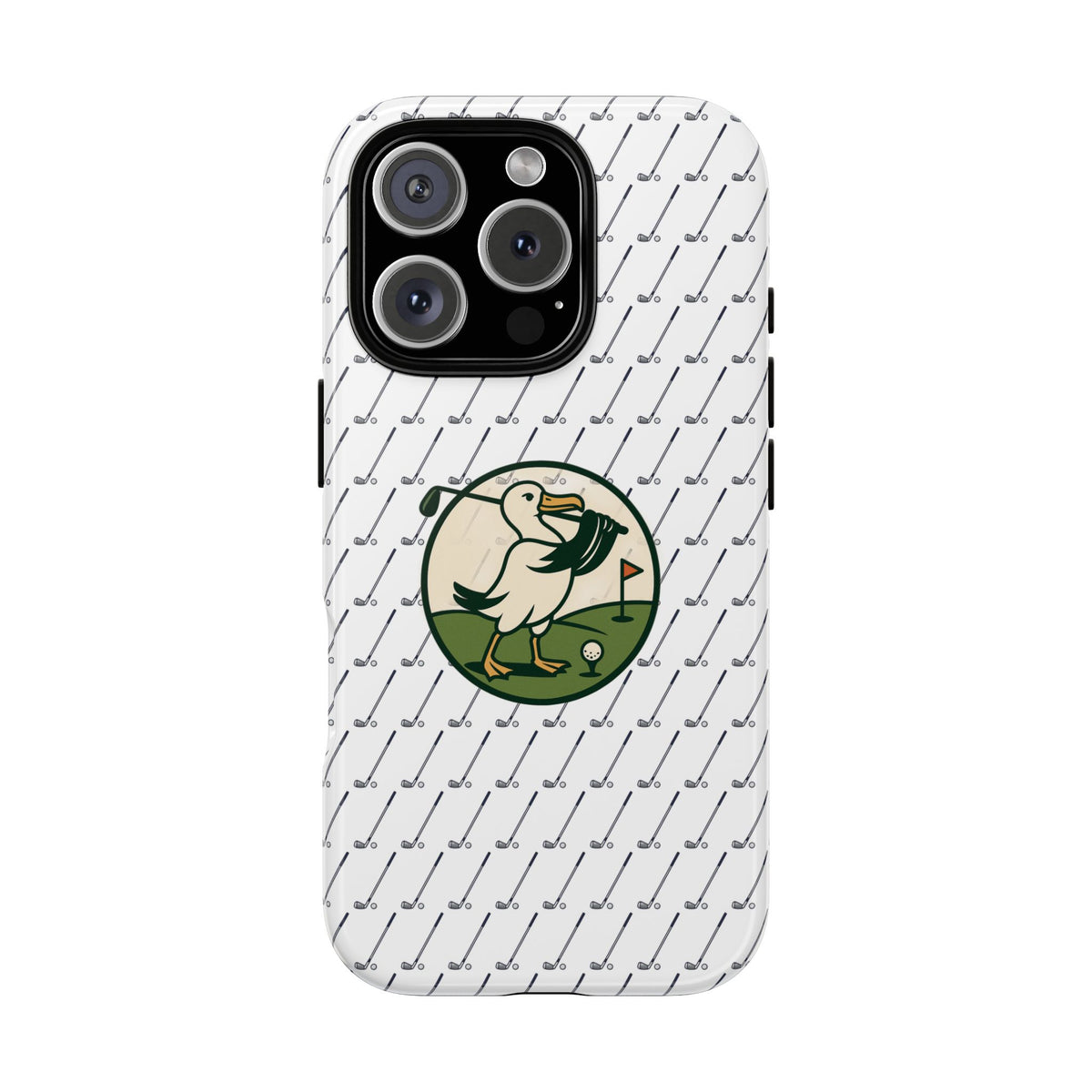 Golf Pelican Phone Case — Vintage Golf Pattern Tough Cases