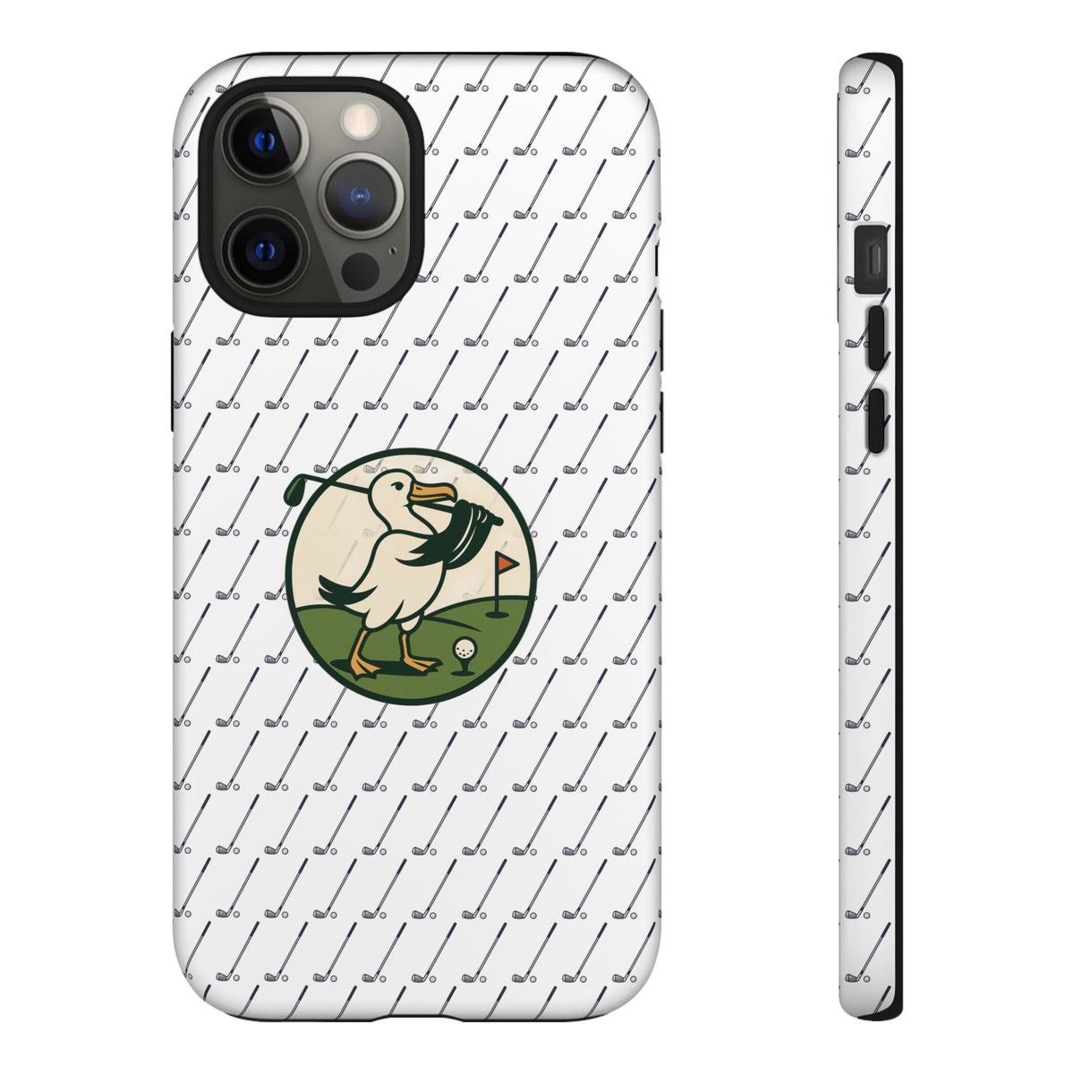 Golf Pelican Phone Case — Vintage Golf Pattern Tough Cases