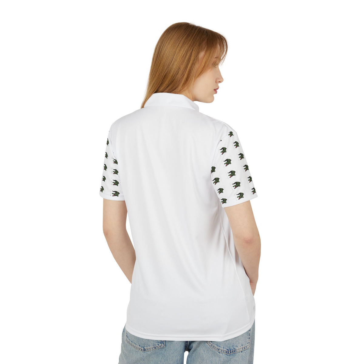 Polo Shirt — 'Sipping in Style' Palm Sleeve Golf Polo