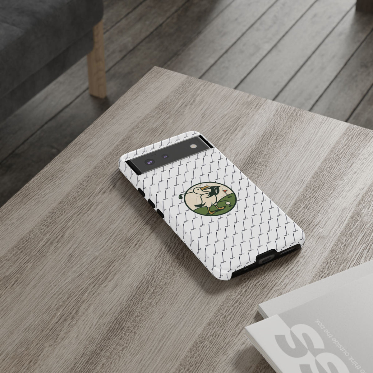 Golf Pelican Phone Case — Vintage Golf Pattern Tough Cases