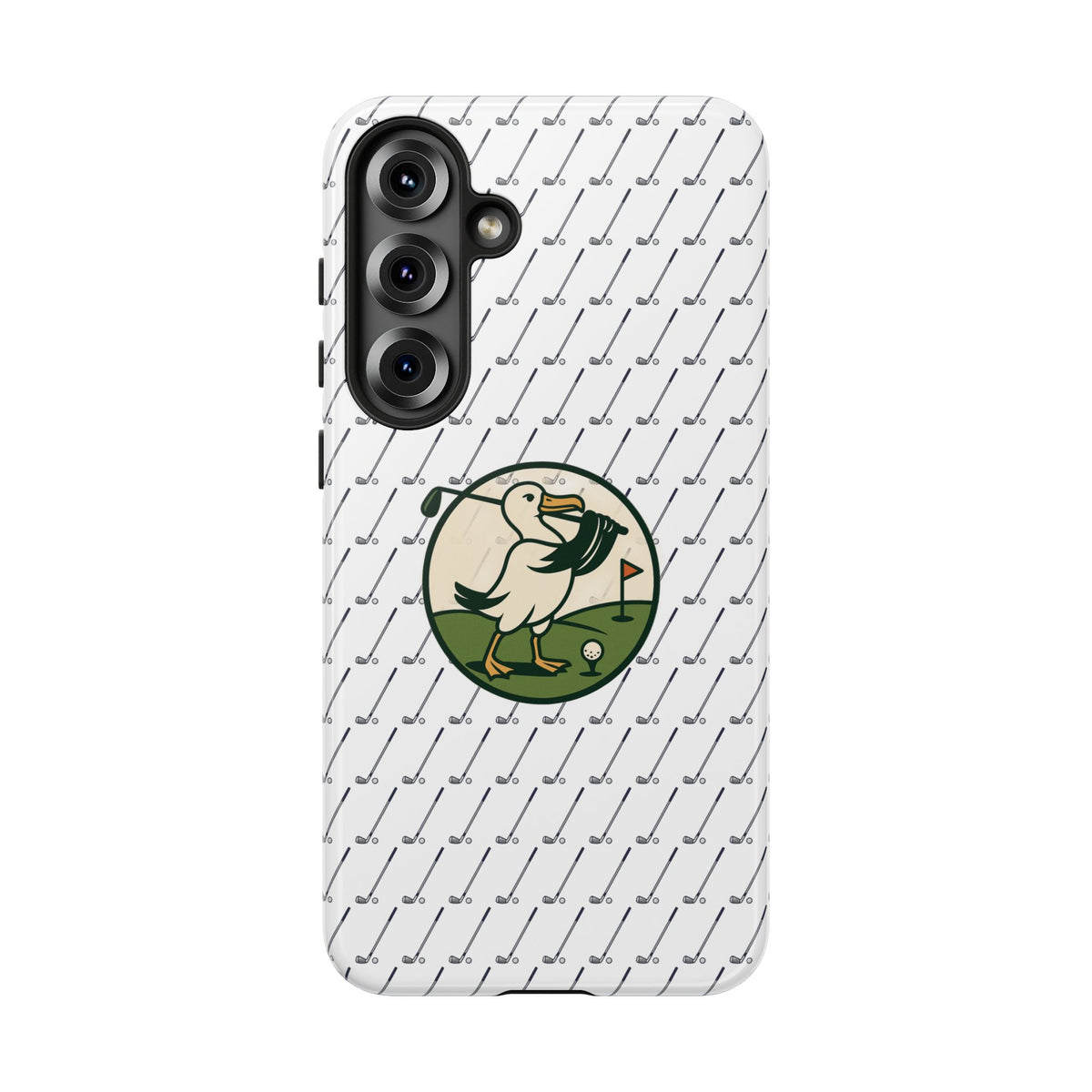 Golf Pelican Phone Case — Vintage Golf Pattern Tough Cases