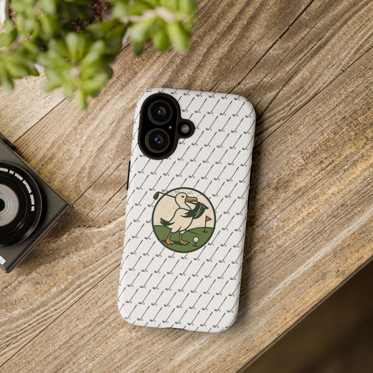 Golf Pelican Phone Case — Vintage Golf Pattern Tough Cases