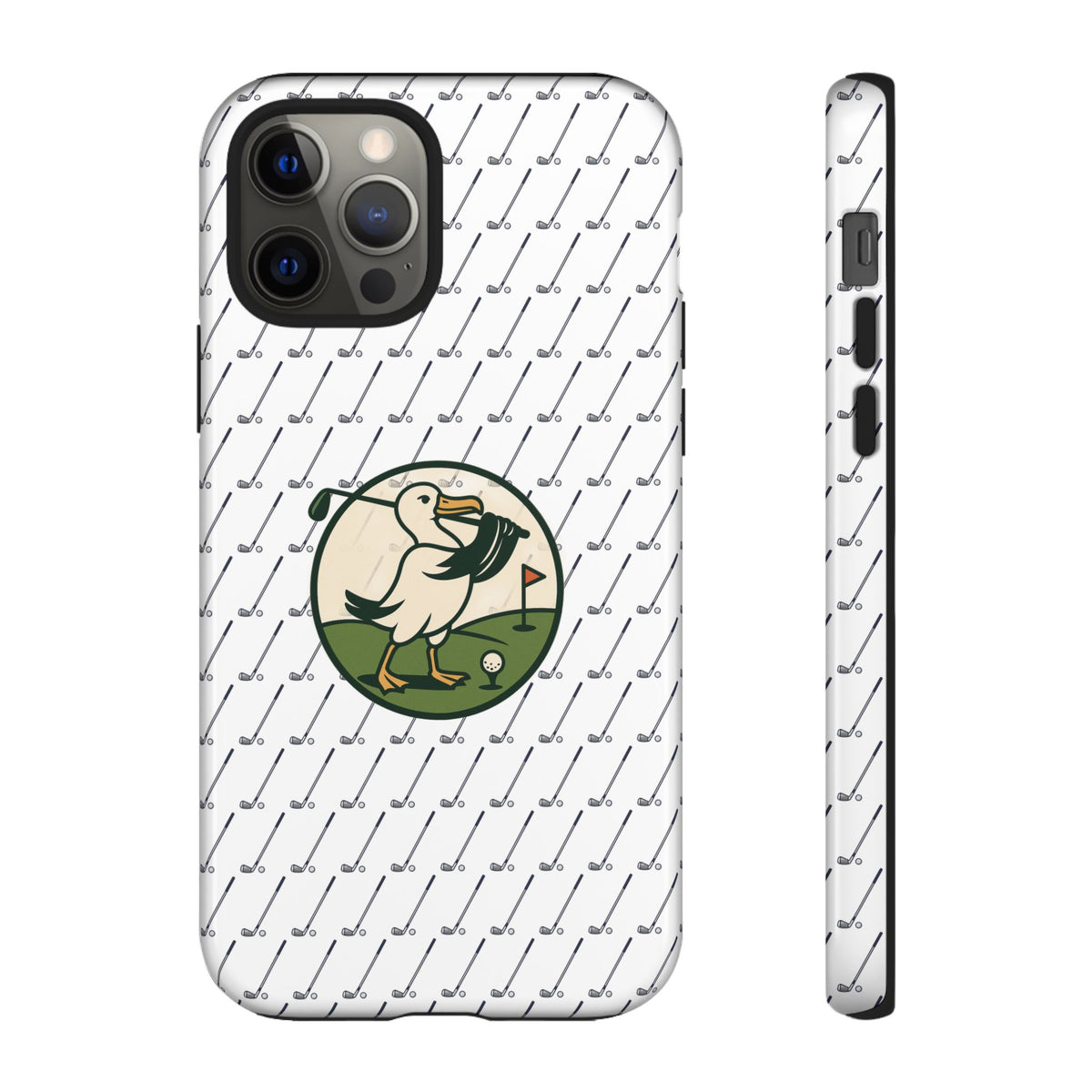 Golf Pelican Phone Case — Vintage Golf Pattern Tough Cases