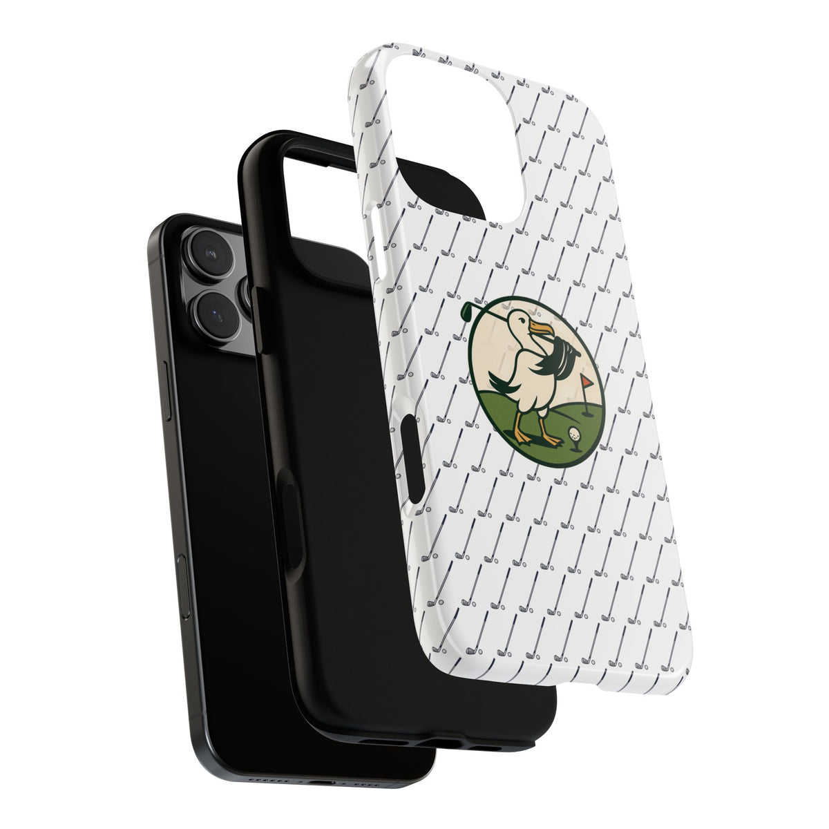 Golf Pelican Phone Case — Vintage Golf Pattern Tough Cases