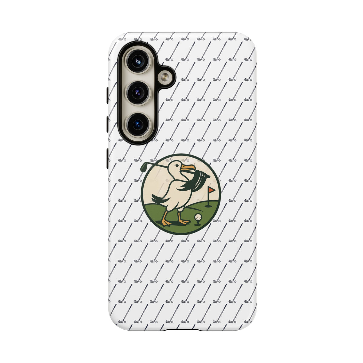 Golf Pelican Phone Case — Vintage Golf Pattern Tough Cases