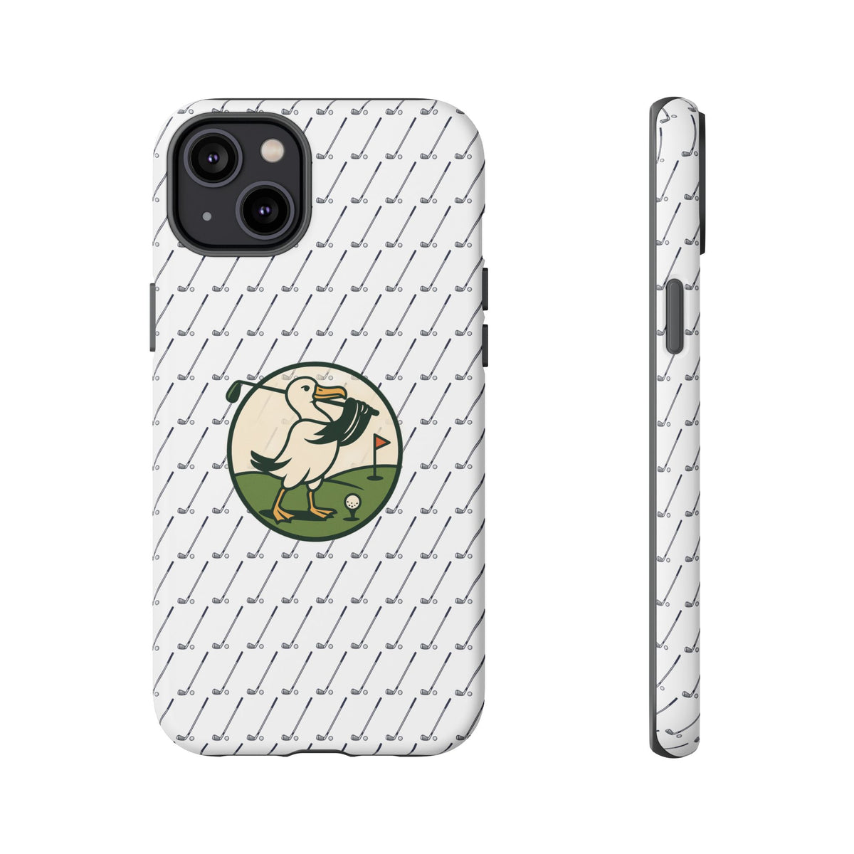Golf Pelican Phone Case — Vintage Golf Pattern Tough Cases