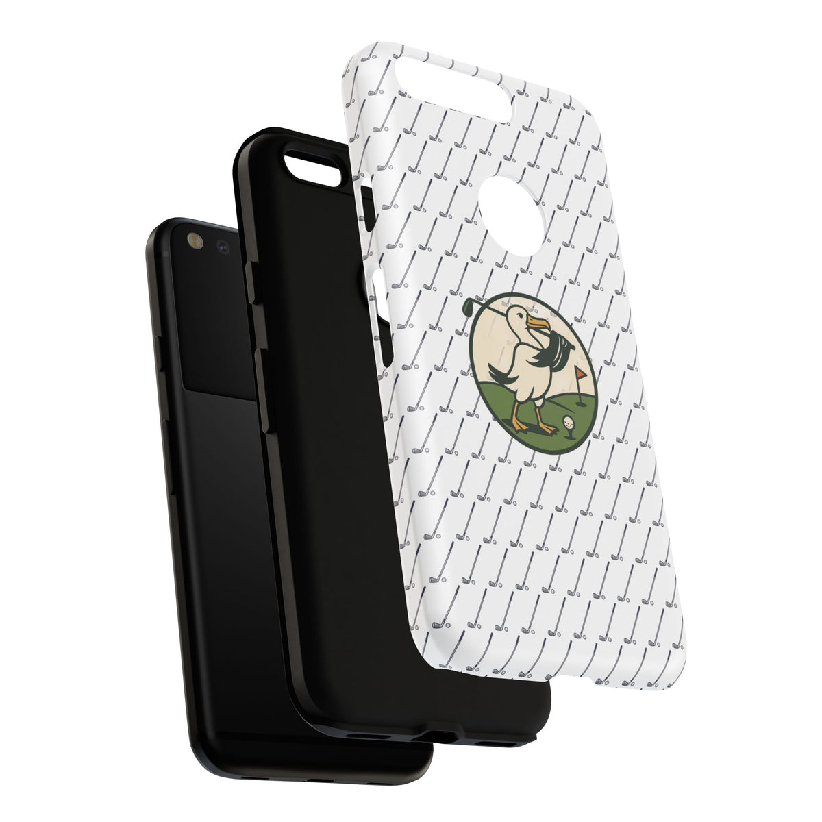 Golf Pelican Phone Case — Vintage Golf Pattern Tough Cases