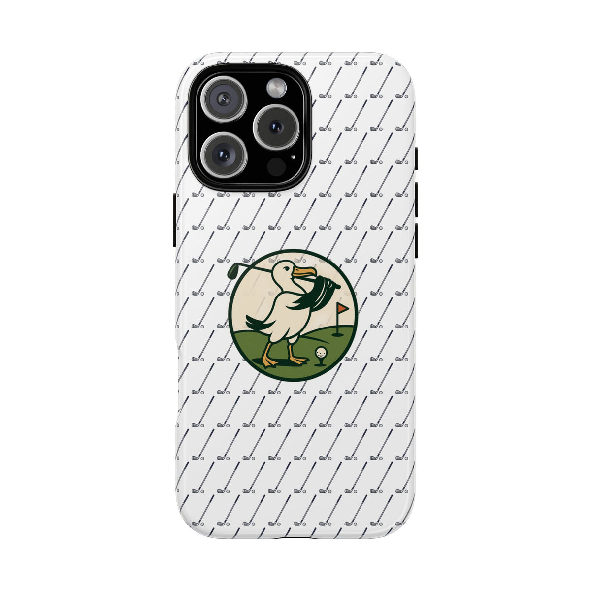 Golf Pelican Phone Case — Vintage Golf Pattern Tough Cases