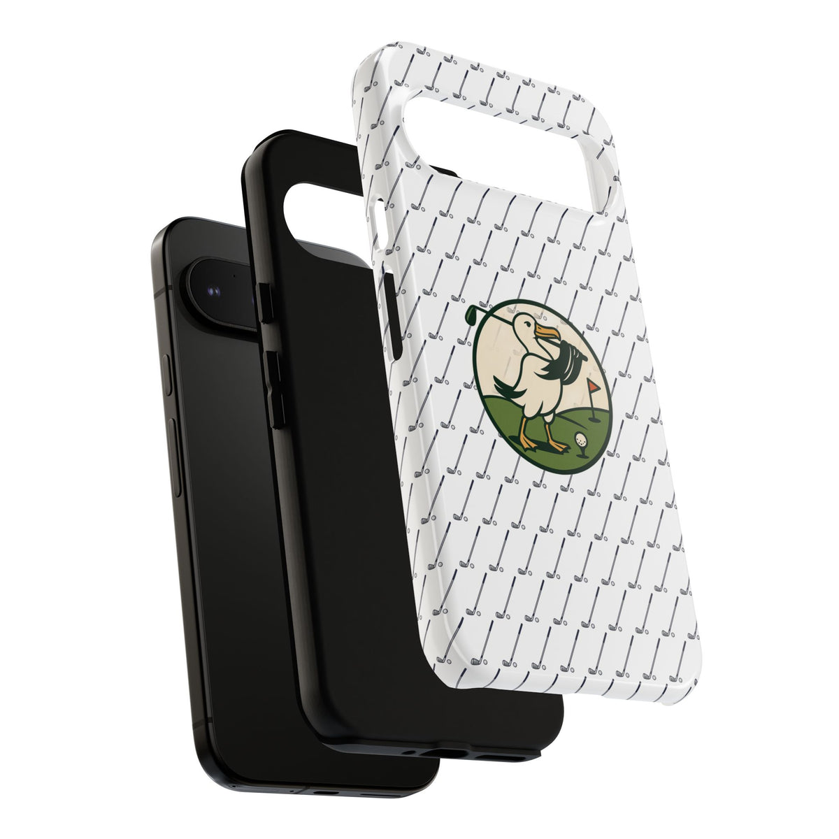 Golf Pelican Phone Case — Vintage Golf Pattern Tough Cases