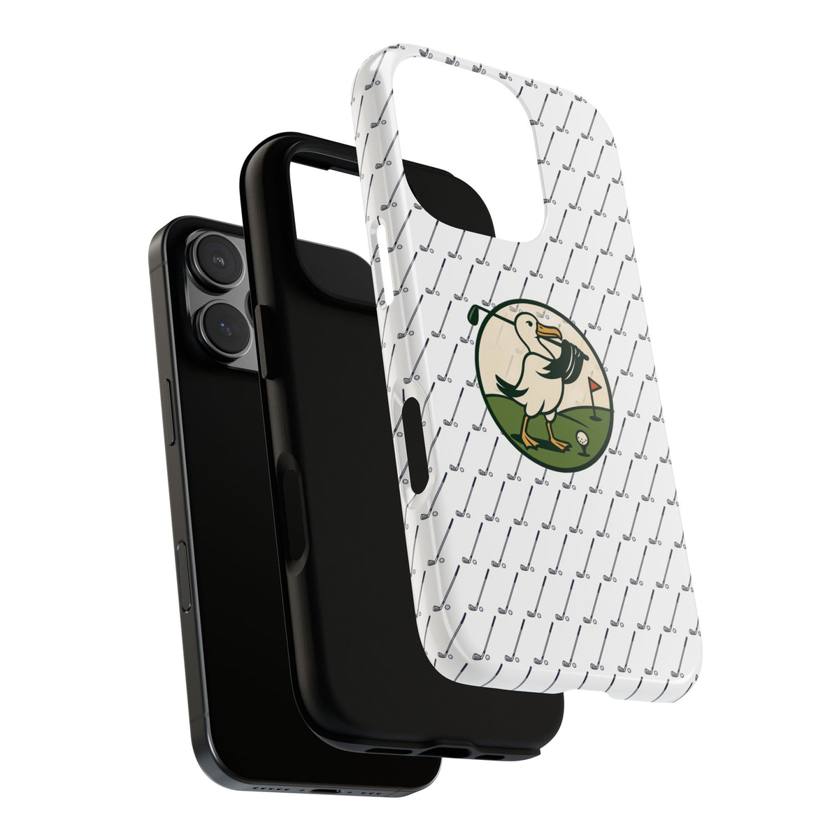 Golf Pelican Phone Case — Vintage Golf Pattern Tough Cases