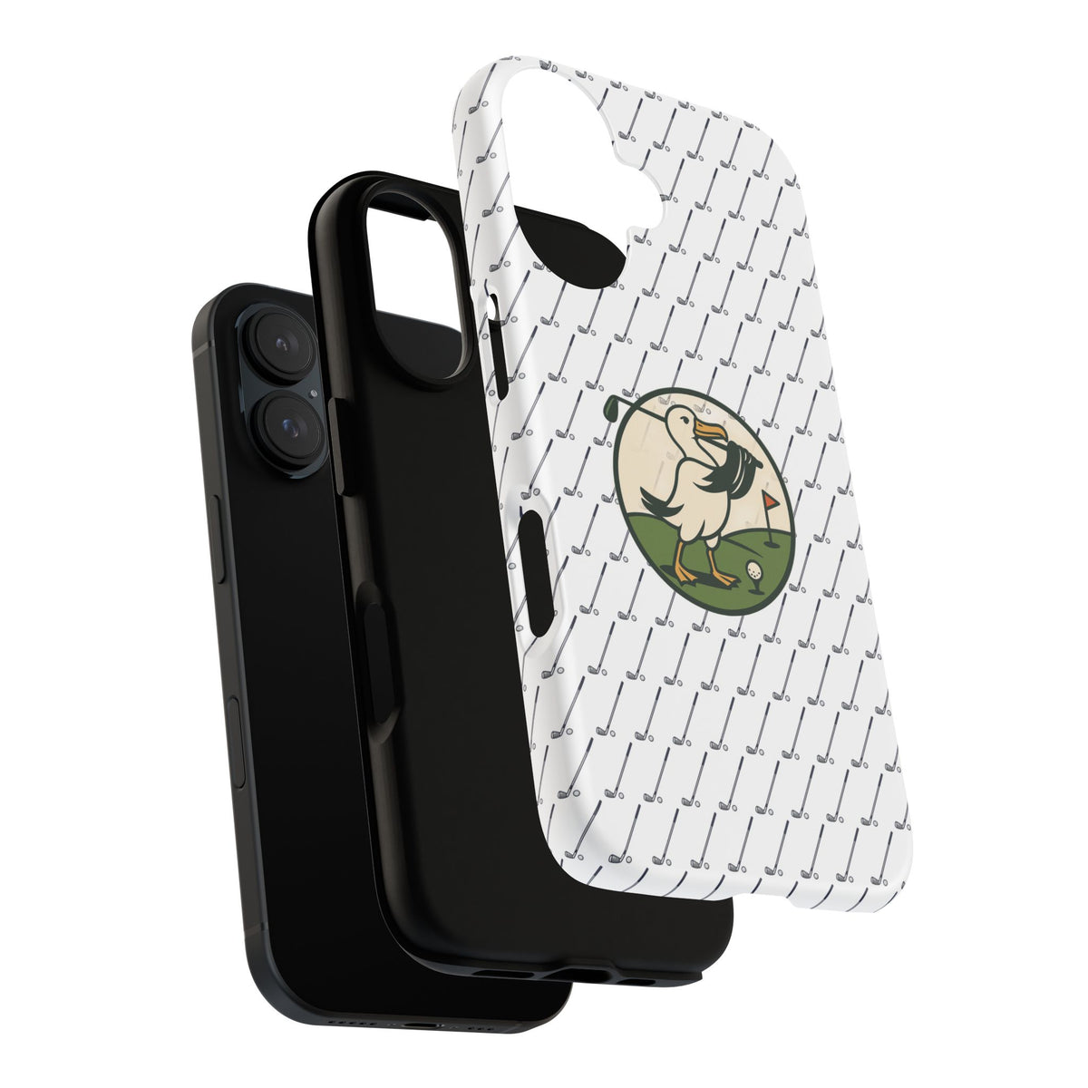 Golf Pelican Phone Case — Vintage Golf Pattern Tough Cases