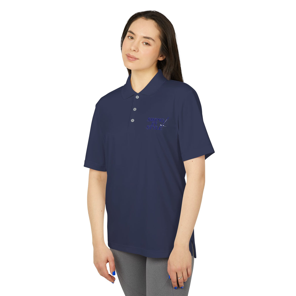 Performance Polo — 'Swing With Style' Golf Polo for Men & Women