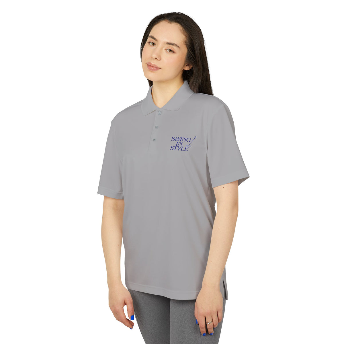 Performance Polo — 'Swing With Style' Golf Polo for Men & Women