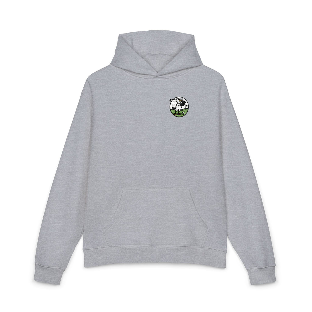 Earth Lover Hoodie — Small Eco Globe Graphic, Sustainable Nature Sweatshirt
