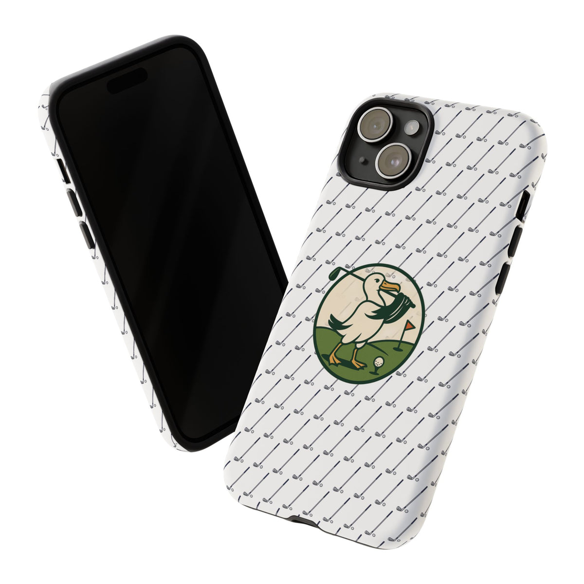 Golf Pelican Phone Case — Vintage Golf Pattern Tough Cases