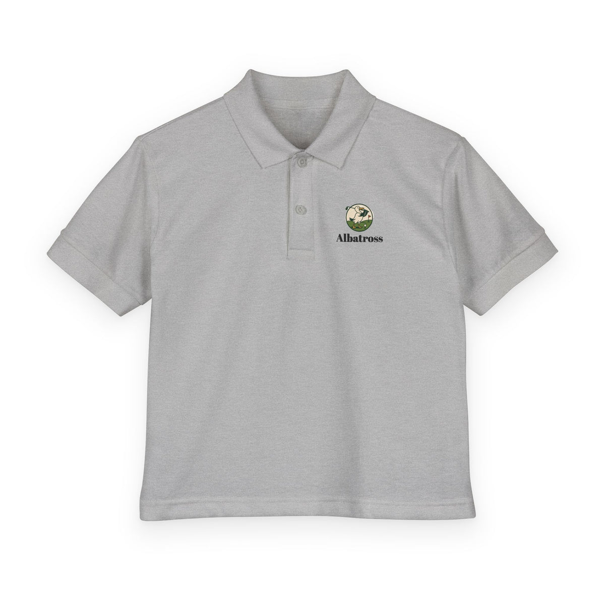Kids Polo Shirt with Globe & 'Ambassador' Logo – Youth DryBlend® Jersey
