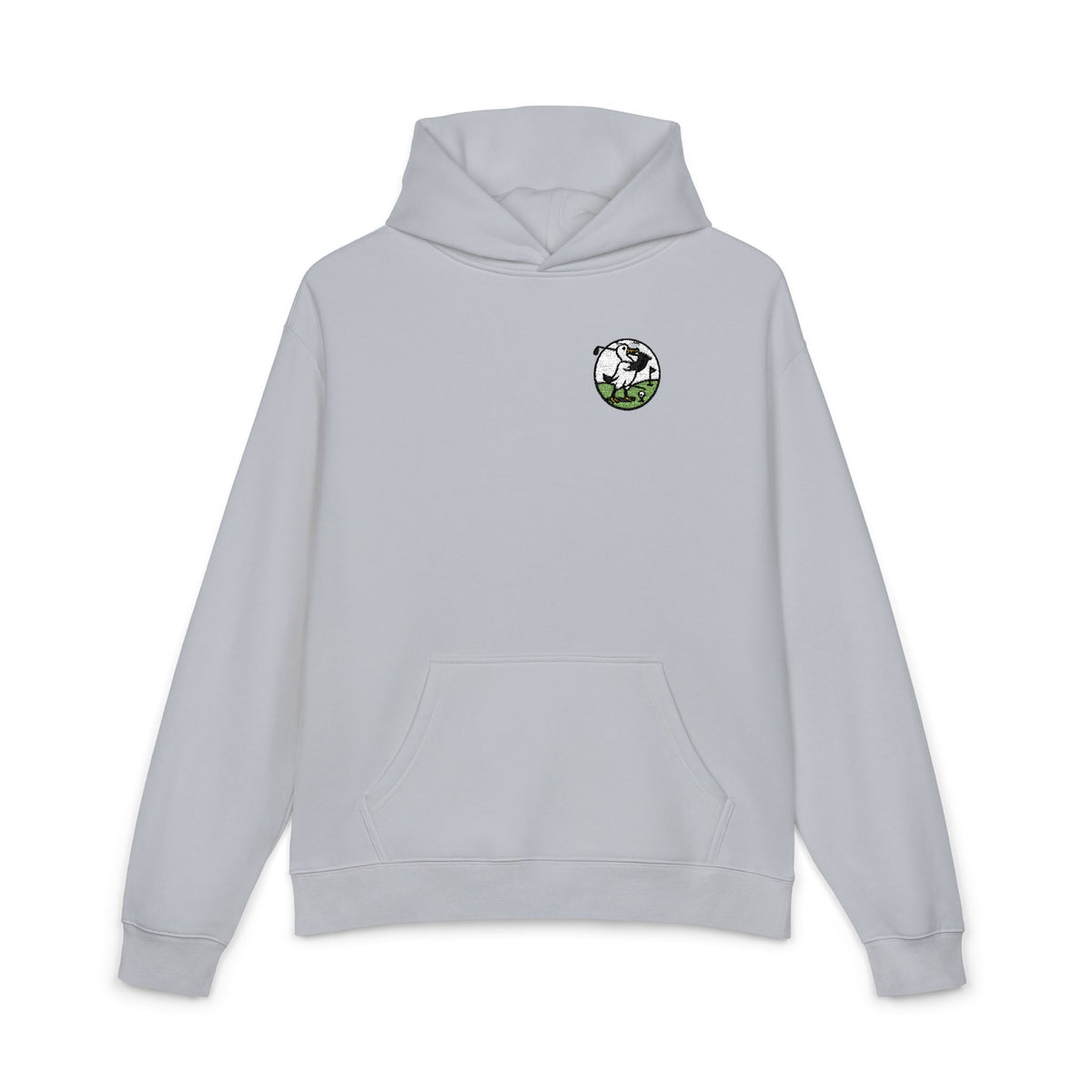 Earth Lover Hoodie — Small Eco Globe Graphic, Sustainable Nature Sweatshirt