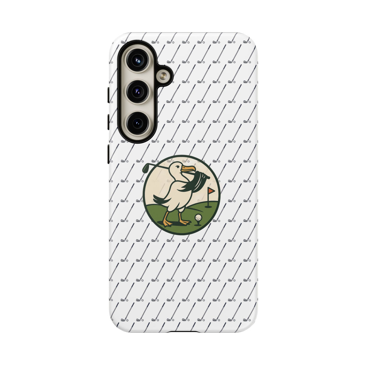 Golf Pelican Phone Case — Vintage Golf Pattern Tough Cases