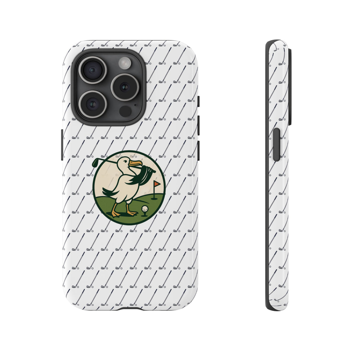 Golf Pelican Phone Case — Vintage Golf Pattern Tough Cases