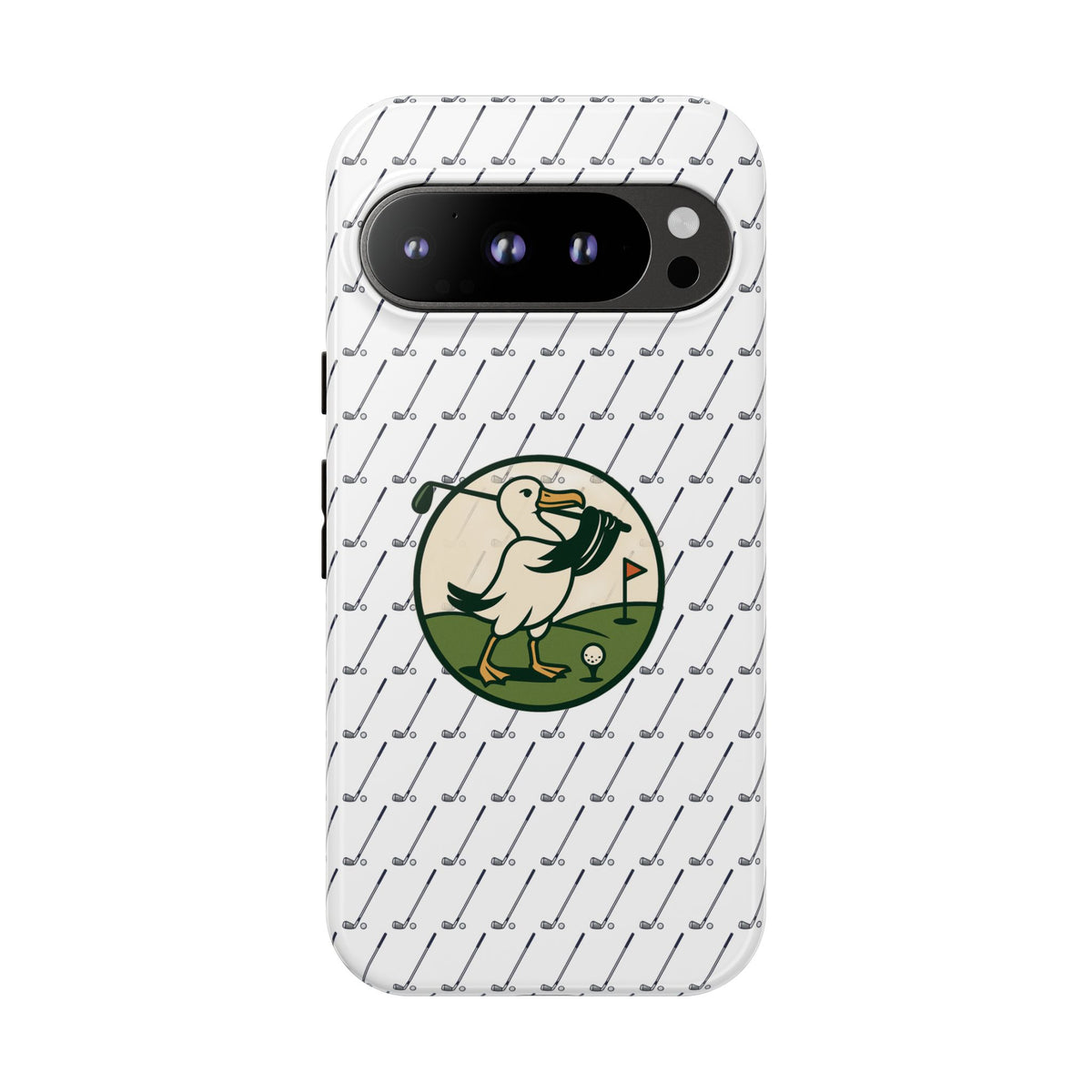 Golf Pelican Phone Case — Vintage Golf Pattern Tough Cases