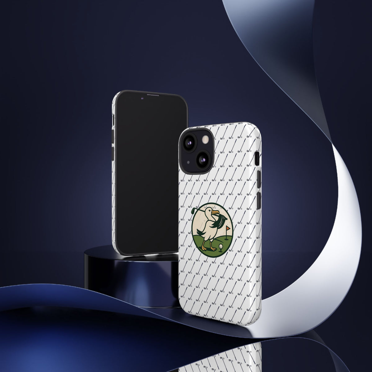 Golf Pelican Phone Case — Vintage Golf Pattern Tough Cases