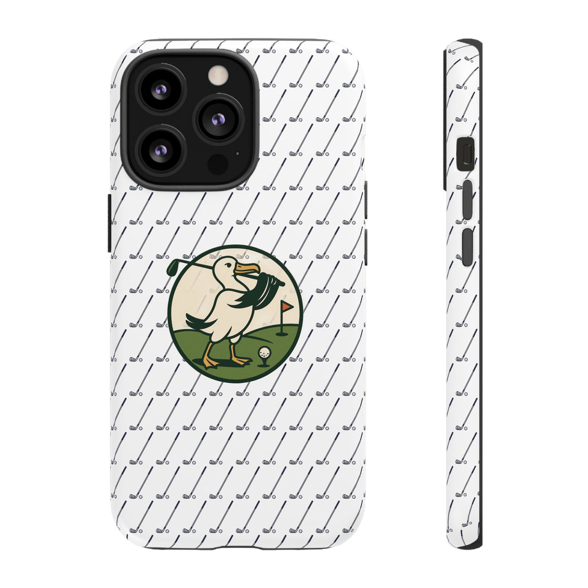Golf Pelican Phone Case — Vintage Golf Pattern Tough Cases